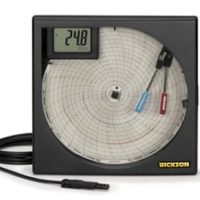 8" (203mm) Temperature & Humidity Chart Recorder